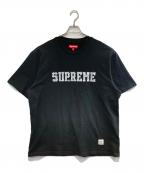 SUPREMEシュプリーム）の古着「TWILL APPLIQUE TEE」｜ブラック