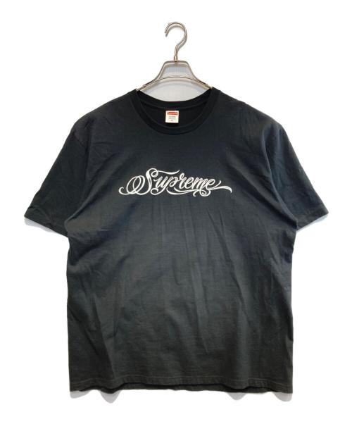 SUPREME（シュプリーム）SUPREME (シュプリーム) SCRIPT TEE ブラック サイズ:XLの古着・服飾アイテム