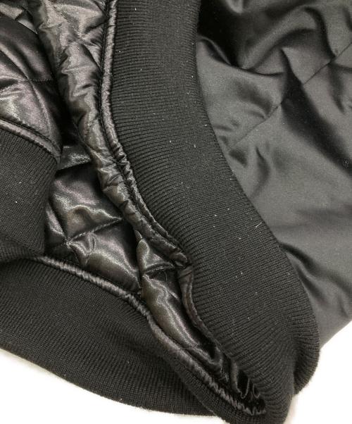 SUPREME（シュプリーム）SUPREME (シュプリーム) MITCHELL & NESS (ミッチェルアンドネス) Satin Varsity Jacket ブラック サイズ:XLの古着・服飾アイテム