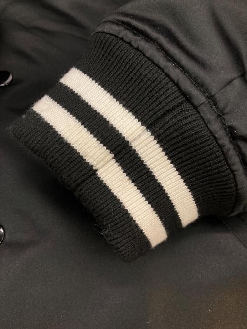 SUPREME（シュプリーム）SUPREME (シュプリーム) MITCHELL & NESS (ミッチェルアンドネス) Satin Varsity Jacket ブラック サイズ:XLの古着・服飾アイテム