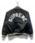 SUPREME (シュプリーム) MITCHELL & NESS (ミッチェルアンドネス) Satin Varsity Jacket ブラック サイズ:XL：40000円