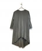 LEINWANDEラインヴァンド）の古着「プリーツワンピース」｜グレー