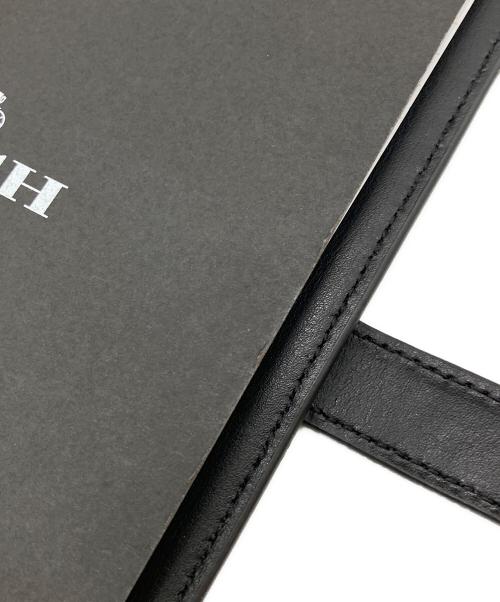 COACH（コーチ）COACH (コーチ) ノートブック・シグネチャー キャンバス ブラウン×ブラックの古着・服飾アイテム