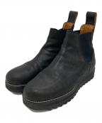 TOMO & CO×THE GROUND depotトモアンドシーオー×）の古着「CHELSEA BOOTS」｜ブラック