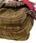 中古・古着 PRADA (プラダ) Tweed handbag ブラウン×グリーン：70000円