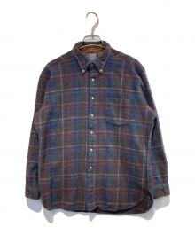 PENDLETON（ペンドルトン）の古着「［古着］ウールチェックシャツ」｜ネイビー