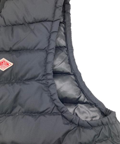 DANTON（ダントン）DANTON (ダントン) ダウンベスト ブラック サイズ:Mの古着・服飾アイテム