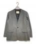 NAVE（ネイブ）の古着「ウールポリエステルツイル ジャケット」｜グレー
