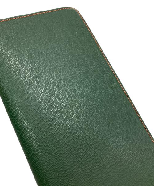 Vivienne Westwood（ヴィヴィアンウエストウッド）Vivienne Westwood (ヴィヴィアンウエストウッド) オーブロゴラウンドジップウォレット グリーンの古着・服飾アイテム