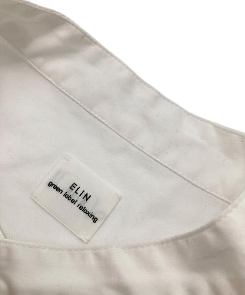 ELIN（エリン）ELIN (エリン) green label relaxing (グリーンレーベルリラクシング) 長袖シャツ ホワイト サイズ:Freeの古着・服飾アイテム