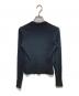 maison kitsune (メゾンキツネ) リブ ベイビー フォックス カーディガン ブラック サイズ:XS：8000円