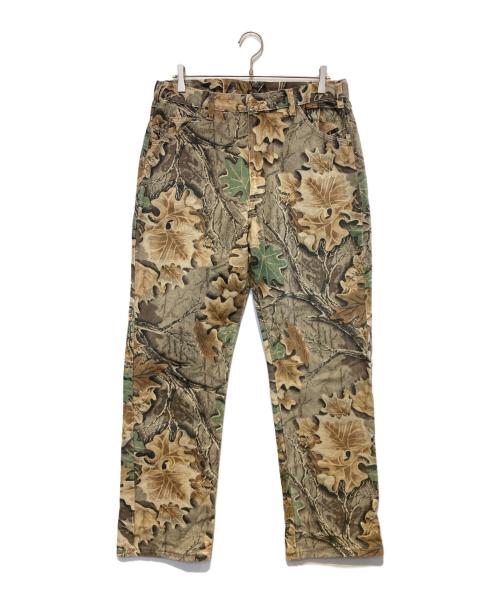 Walls（ウォールズ）Walls (ウォールズ) ［古着］リアルツリーカモワークパンツ ブラウン×ベージュ サイズ:34×32の古着・服飾アイテム