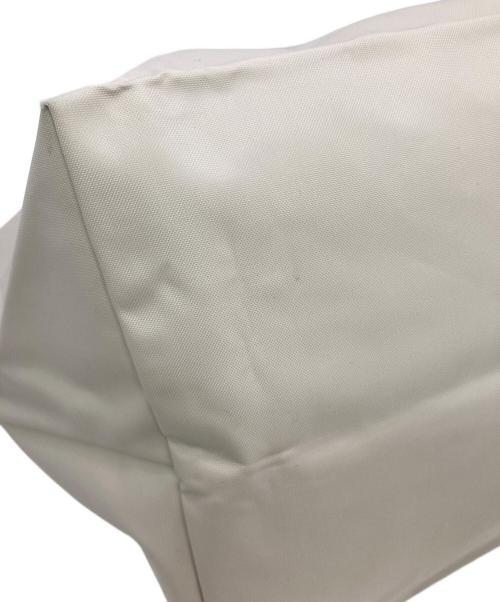 LONGCHAMP（ロンシャン）LONGCHAMP (ロンシャン) ル プリアージュ オリジナル M ショルダーバッグリサイクルキャンバス アイボリーの古着・服飾アイテム