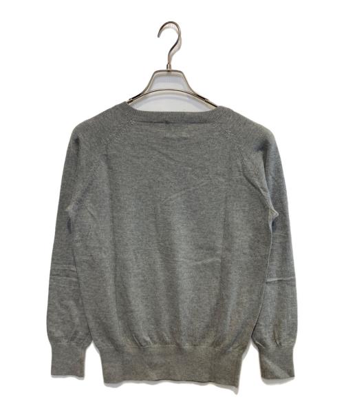 stussy women（ステューシーウィメン）stussy women (ステューシーウィメン) アンゴラブレンドニット グレー サイズ:Sの古着・服飾アイテム