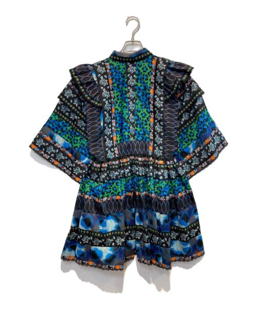 H&M（エイチアンドエム）H&M (エイチアンドエム) KENZO (ケンゾー) ブラウスワンピース ブラック サイズ:XS 未使用品の古着・服飾アイテム