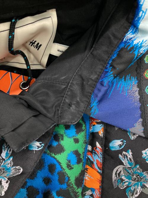 H&M（エイチアンドエム）H&M (エイチアンドエム) KENZO (ケンゾー) ブラウスワンピース ブラック サイズ:XS 未使用品の古着・服飾アイテム