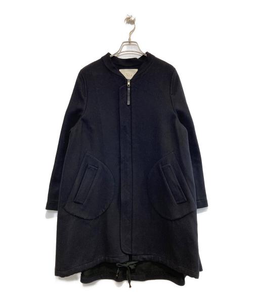 TELA（テラ）TELA (テラ) スタンドカラーコート ネイビー サイズ:XSの古着・服飾アイテム