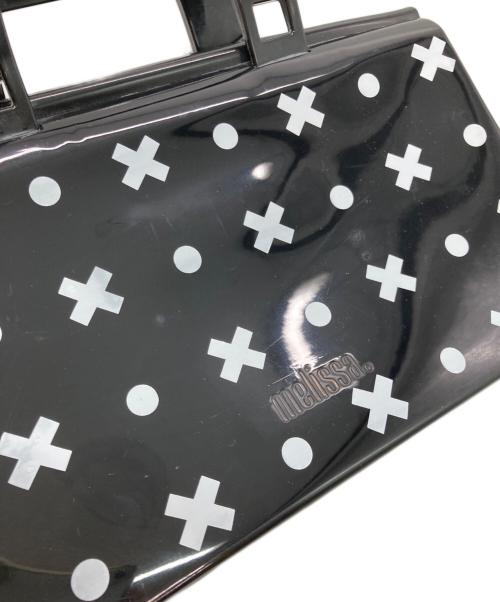 melissa（メリッサ）melissa (メリッサ) FELIX (フィリックス) MAGIC BAG ブラック×ホワイトの古着・服飾アイテム