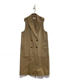 DEUXIEME CLASSE（ドゥーズィエム クラス）の古着「BENSON トレンチロングジレ」｜ベージュ