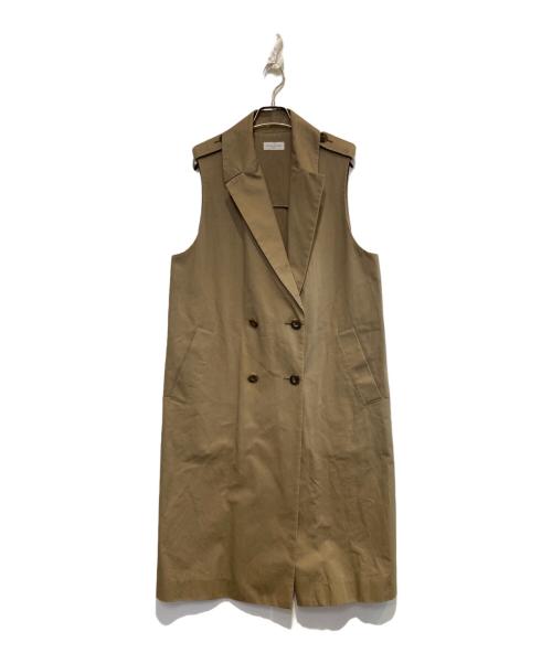 DEUXIEME CLASSE（ドゥーズィエム クラス）DEUXIEME CLASSE (ドゥーズィエム クラス) BENSON トレンチロングジレ ベージュ サイズ:Freeの古着・服飾アイテム