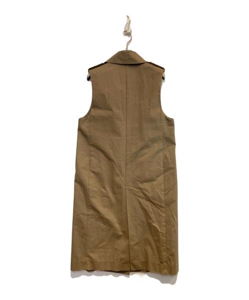 DEUXIEME CLASSE（ドゥーズィエム クラス）DEUXIEME CLASSE (ドゥーズィエム クラス) BENSON トレンチロングジレ ベージュ サイズ:Freeの古着・服飾アイテム