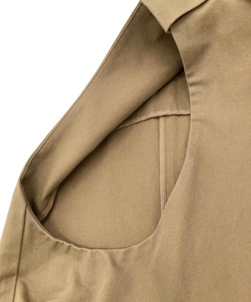 DEUXIEME CLASSE（ドゥーズィエム クラス）DEUXIEME CLASSE (ドゥーズィエム クラス) BENSON トレンチロングジレ ベージュ サイズ:Freeの古着・服飾アイテム