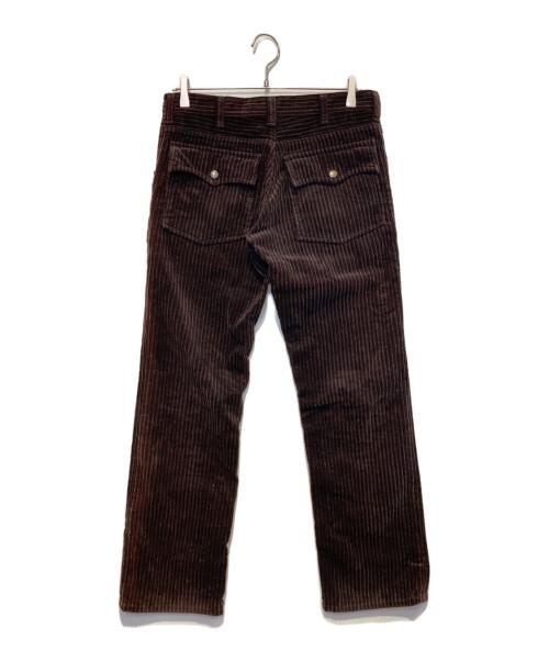 NUMBER (N)INE（ナンバーナイン）NUMBER (N)INE (ナンバーナイン) コーデュロイブッシュパンツ ブラウン サイズ:Lの古着・服飾アイテム