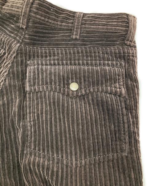NUMBER (N)INE（ナンバーナイン）NUMBER (N)INE (ナンバーナイン) コーデュロイブッシュパンツ ブラウン サイズ:Lの古着・服飾アイテム