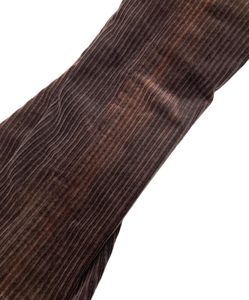 NUMBER (N)INE（ナンバーナイン）NUMBER (N)INE (ナンバーナイン) コーデュロイブッシュパンツ ブラウン サイズ:Lの古着・服飾アイテム