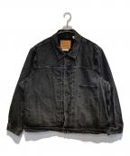 LEVI'S PReMIUM×EDIFICEリーバイス プレミアム×エディフィス）の古着「Type 1 Trucker Jacket」｜ブラック