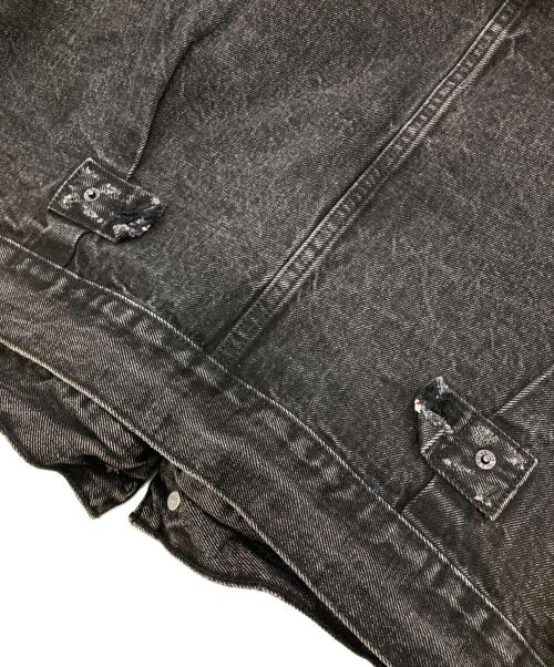 LEVI'S PReMIUM（リーバイス プレミアム）LEVI'S PReMIUM (リーバイス プレミアム) EDIFICE (エディフィス) Type 1 Trucker Jacket ブラック サイズ:XXの古着・服飾アイテム