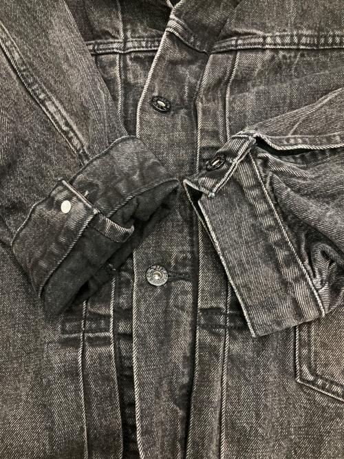 LEVI'S PReMIUM（リーバイス プレミアム）LEVI'S PReMIUM (リーバイス プレミアム) EDIFICE (エディフィス) Type 1 Trucker Jacket ブラック サイズ:XXの古着・服飾アイテム