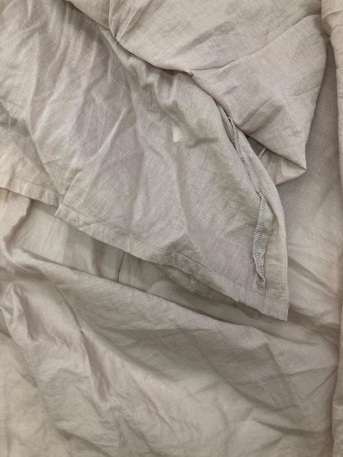 ne quittez pas（ヌキテパ）ne quittez pas (ヌキテパ) コットンボイルティアードワンピース ベージュ サイズ:Mの古着・服飾アイテム