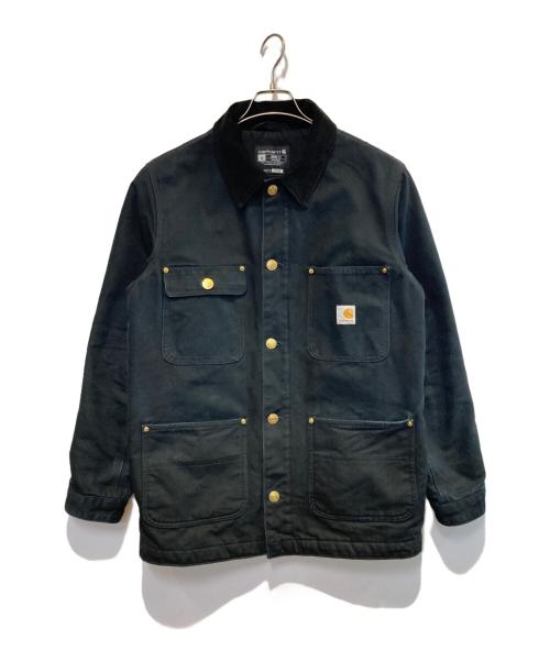 CarHartt（カーハート）CarHartt (カーハート) DUCK CHORE COAT ブラック サイズ:Sの古着・服飾アイテム
