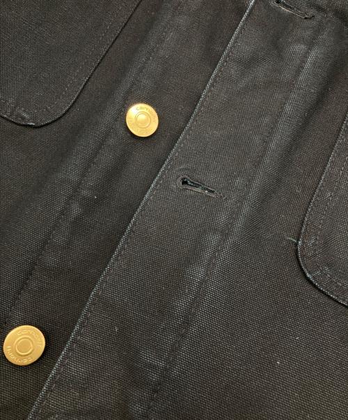 CarHartt（カーハート）CarHartt (カーハート) DUCK CHORE COAT ブラック サイズ:Sの古着・服飾アイテム