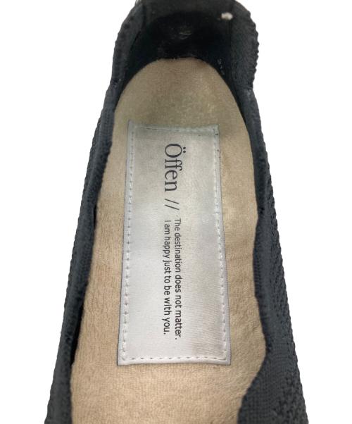 offen（オッフェン）offen (オッフェン) メッシュパンプス ブラック サイズ:37の古着・服飾アイテム