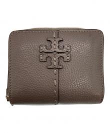 TORY BURCH（トリーバーチ）の古着「マックグロー バイフォールド ウォレット」｜ブラウン
