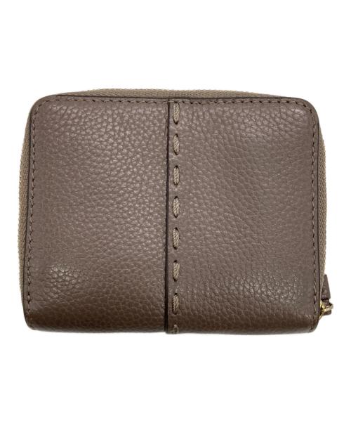 TORY BURCH（トリーバーチ）TORY BURCH (トリーバーチ) マックグロー バイフォールド ウォレット ブラウンの古着・服飾アイテム