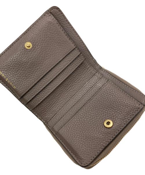 TORY BURCH（トリーバーチ）TORY BURCH (トリーバーチ) マックグロー バイフォールド ウォレット ブラウンの古着・服飾アイテム