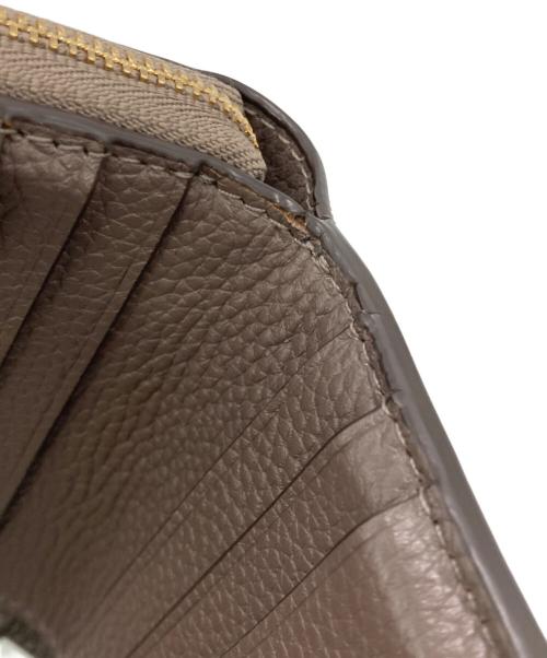 TORY BURCH（トリーバーチ）TORY BURCH (トリーバーチ) マックグロー バイフォールド ウォレット ブラウンの古着・服飾アイテム