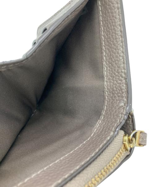 TORY BURCH（トリーバーチ）TORY BURCH (トリーバーチ) マックグロー バイフォールド ウォレット ブラウンの古着・服飾アイテム