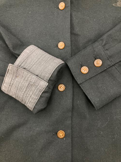 Vivienne Westwood RED LABEL（ヴィヴィアンウエストウッドレッドレーベル）Vivienne Westwood RED LABEL (ヴィヴィアンウエストウッドレッドレーベル) オーブ刺繍ボウタイシャツ ブラック サイズ:1の古着・服飾アイテム