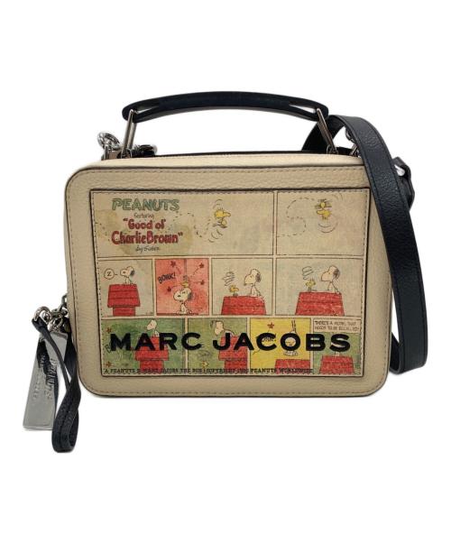 MARC JACOBS（マークジェイコブズ）MARC JACOBS (マークジェイコブズ) PEANUTS (ピーナッツ) BOX BAG 20 ベージュの古着・服飾アイテム