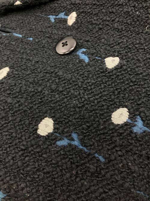 mina perhonen（ミナ ペルホネン）mina perhonen (ミナ ペルホネン) fortunaコート ネイビー サイズ:36の古着・服飾アイテム