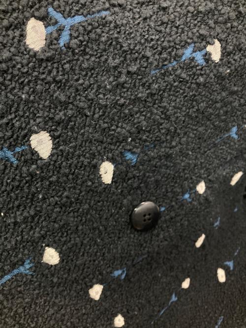 mina perhonen（ミナ ペルホネン）mina perhonen (ミナ ペルホネン) fortunaコート ネイビー サイズ:36の古着・服飾アイテム