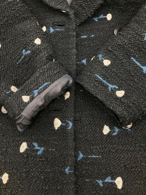 mina perhonen（ミナ ペルホネン）mina perhonen (ミナ ペルホネン) fortunaコート ネイビー サイズ:36の古着・服飾アイテム