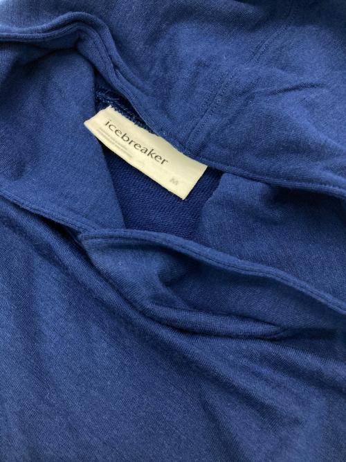 Icebreaker（アイスブレーカー）Icebreaker (アイスブレーカー) TERRY HOODY ブルー サイズ:Mの古着・服飾アイテム