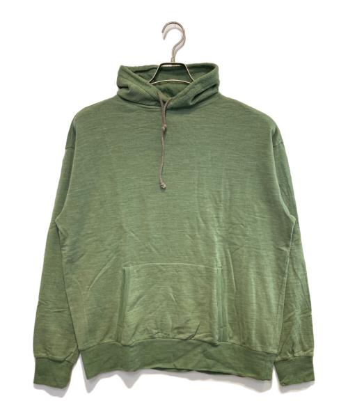 Icebreaker（アイスブレーカー）Icebreaker (アイスブレーカー) REAL FLEECE PULLOVER グリーン サイズ:Mの古着・服飾アイテム