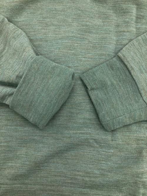 Icebreaker（アイスブレーカー）Icebreaker (アイスブレーカー) REAL FLEECE PULLOVER グリーン サイズ:Mの古着・服飾アイテム