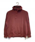 Icebreakerアイスブレーカー）の古着「REAL FLEECE PULLOVER」｜レッド